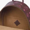 Sac à dos Stark à clous latéraux en Visetos