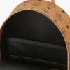 Sac à dos Stark à clous latéraux en Visetos