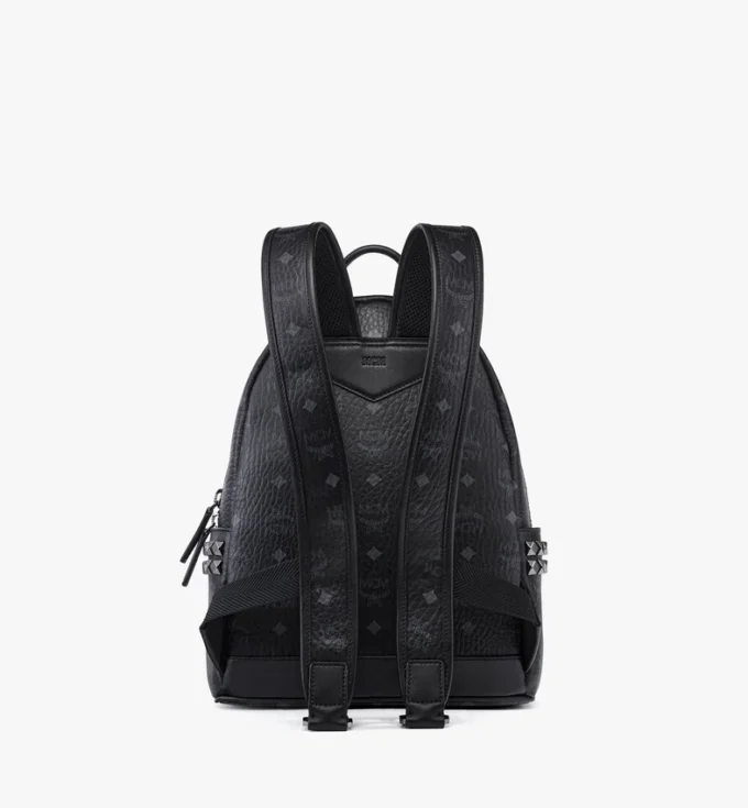 Sac à dos Stark à clous latéraux en Visetos