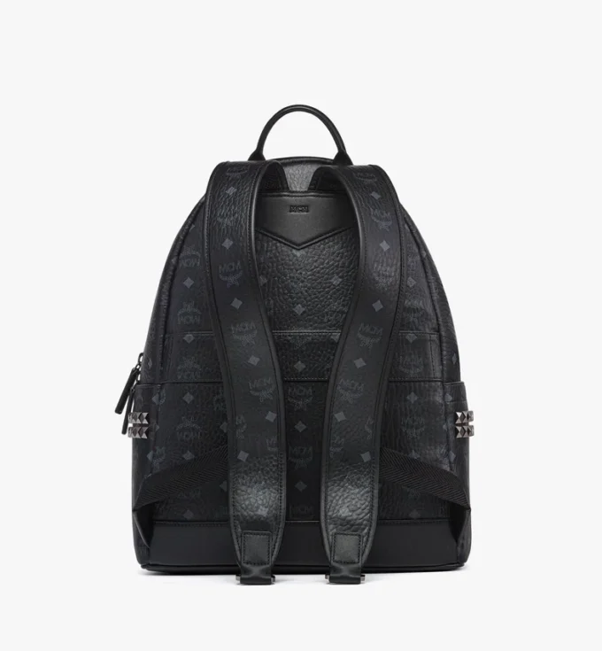 Sac à dos Stark à clous latéraux en Visetos Sac à dos Stark à clous latéraux en Visetos