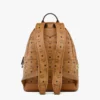 Sac à dos Stark à clous latéraux en Visetos Sac à dos Stark à clous latéraux en Visetos