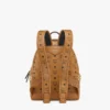 Sac à dos Stark à clous latéraux en Visetos