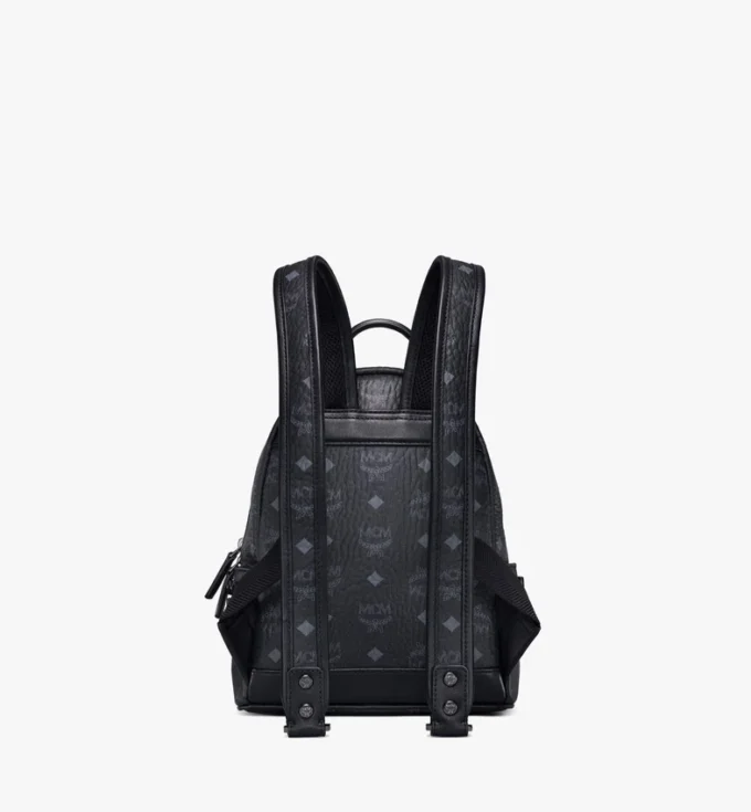 Sac à dos Stark à clous latéraux en Visetos Sac à dos Stark à clous latéraux en Visetos