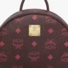 Sac à dos Stark à clous latéraux en Visetos
