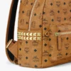 Sac à dos Stark à clous latéraux en Visetos