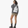 Sac à dos Stark à clous latéraux en Visetos