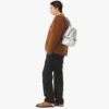 Sac à dos Stark à clous latéraux en Visetos