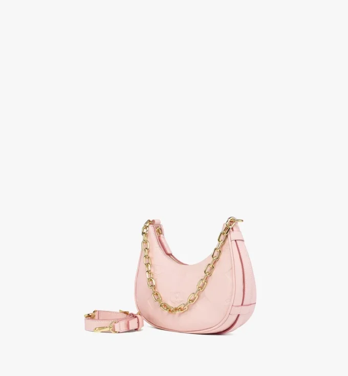 Sac hobo Aren Crescent en cuir Maxi Monogram