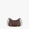 Sac hobo Aren Duo en toile Maxi Visetos et cuir de veau Sac hobo Aren Duo en toile Maxi Visetos et cuir de veau