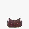 Sac hobo Aren Duo en toile Maxi Visetos et cuir de veau Sac hobo Aren Duo en toile Maxi Visetos et cuir de veau