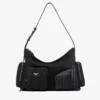 Sac hobo Aren à fermeture éclair en Econyl® et cuir imprimé Monogram Sac hobo Aren à fermeture éclair en Econyl® et cuir imprimé Monogram
