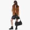 Sac hobo Aren à fermeture éclair en Econyl® et cuir imprimé Monogram Sac hobo Aren à fermeture éclair en Econyl® et cuir imprimé Monogram