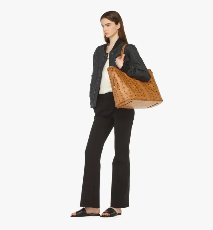 Sac Liz Shopper réversible en Visetos Sac Liz Shopper réversible en Visetos