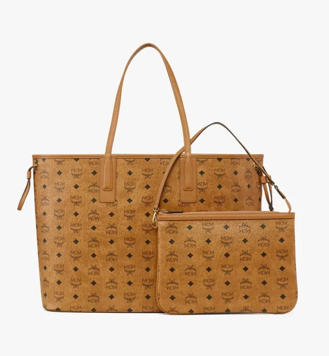 Sac Liz Shopper réversible en Visetos Sac Liz Shopper réversible en Visetos