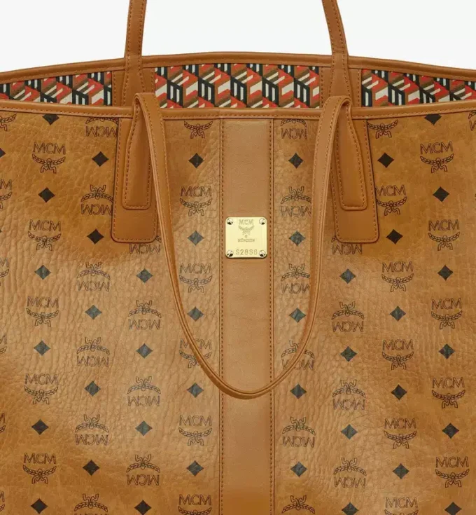 Sac Liz Shopper réversible en Visetos Sac Liz Shopper réversible en Visetos