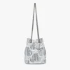 Sac seau Himmel en cuir Monogram à paillettes
