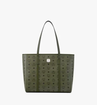 Shopper Toni à fermeture zippée sur le dessus en Visetos