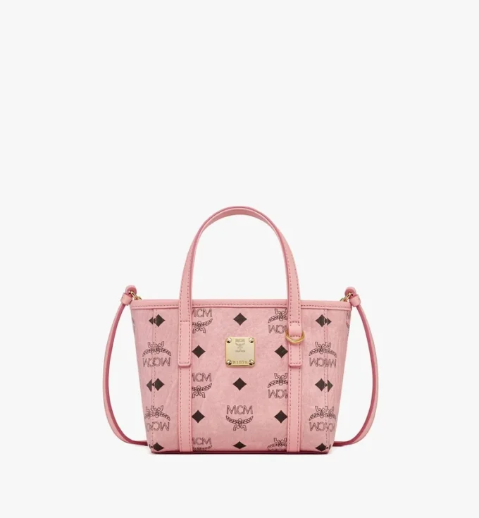 Shopper Toni à fermeture zippée sur le dessus en Visetos