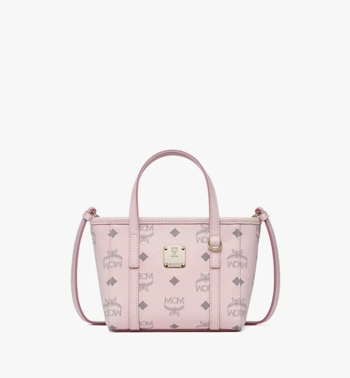 Shopper Toni à fermeture zippée sur le dessus en Visetos