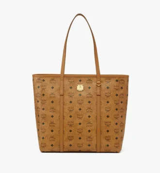 Shopper Toni à fermeture zippée sur le dessus en Visetos