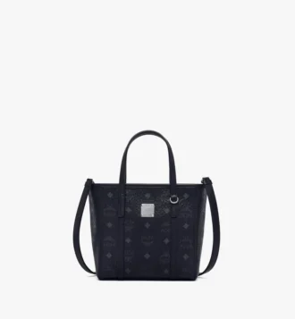Shopper Toni à fermeture zippée sur le dessus en Visetos
