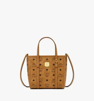 Shopper Toni à fermeture zippée sur le dessus en Visetos