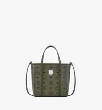 Shopper Toni à fermeture zippée sur le dessus en Visetos