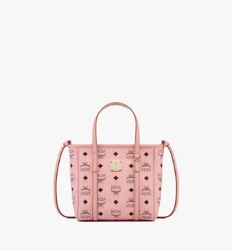Shopper Toni à fermeture zippée sur le dessus en Visetos