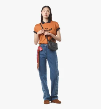 Shopper Toni à fermeture zippée sur le dessus en Visetos