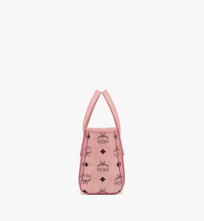 Shopper Toni à fermeture zippée sur le dessus en Visetos
