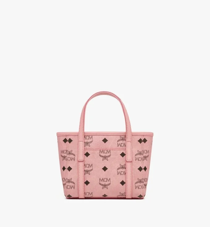 Shopper Toni à fermeture zippée sur le dessus en Visetos