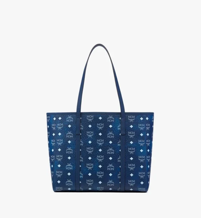 Shopper Toni à fermeture zippée sur le dessus en Visetos