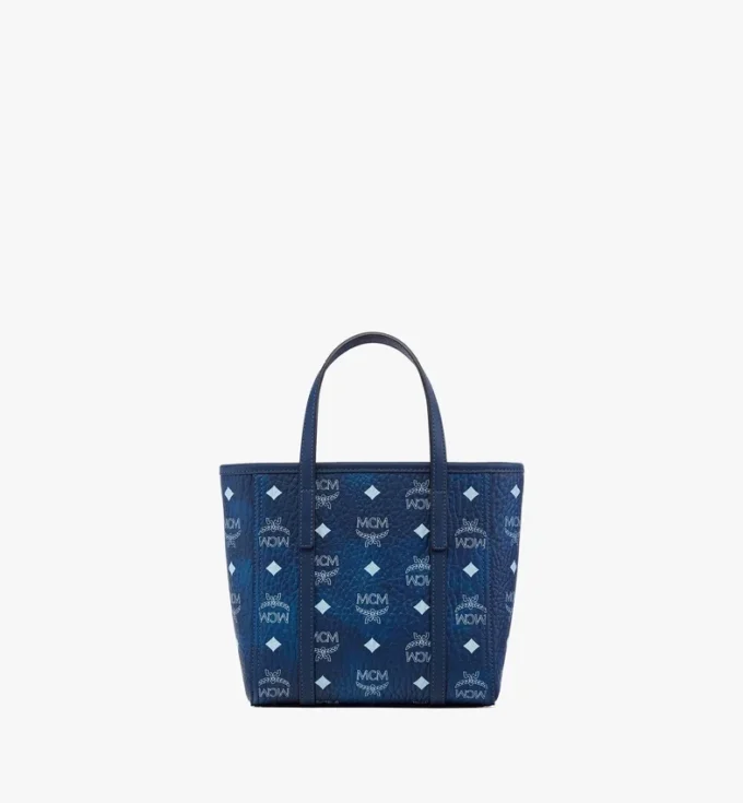 Shopper Toni à fermeture zippée sur le dessus en Visetos