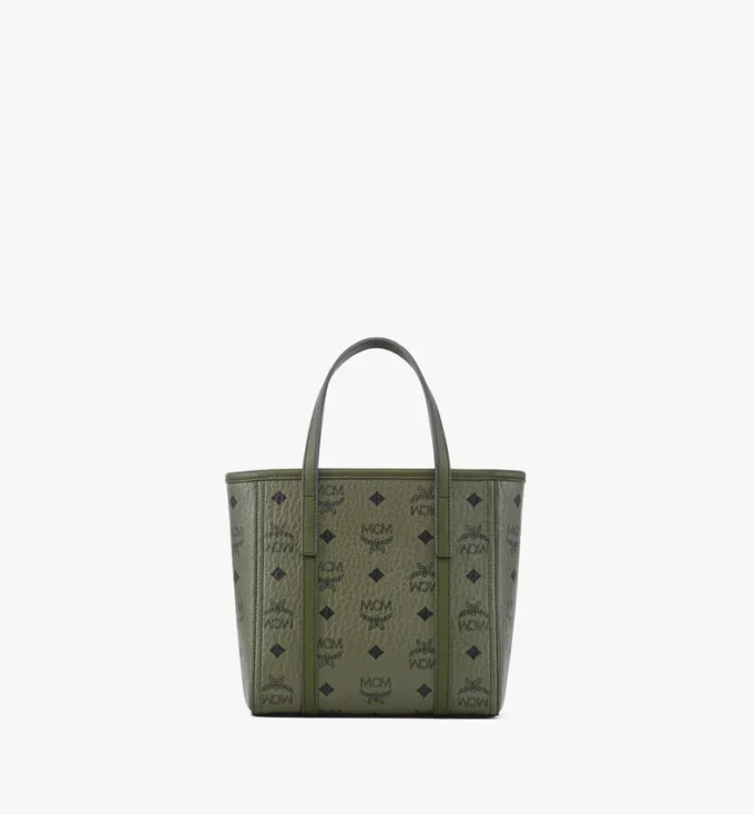 Shopper Toni à fermeture zippée sur le dessus en Visetos