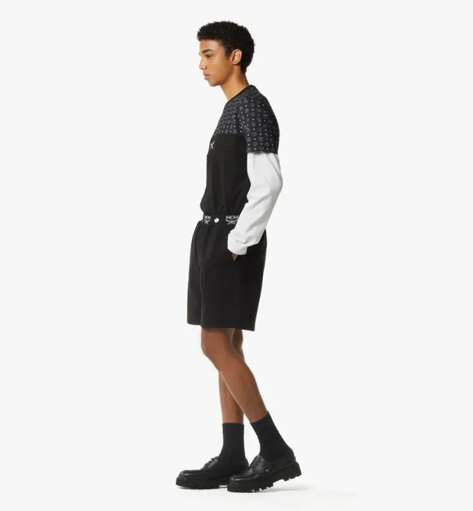 Short en Ponte avec logo Essential