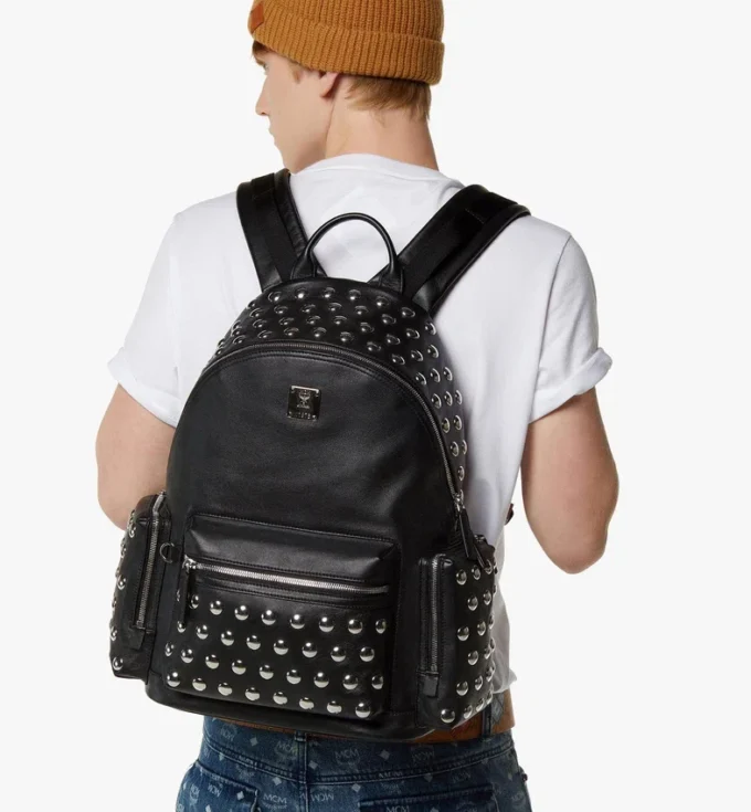 Stark Backpack en cuir d’agneau Galactic Gala Stark Backpack en cuir d’agneau Galactic Gala