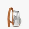 Stark Backpack en cuir miroir métallisé