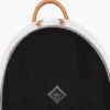 Stark Backpack en cuir miroir métallisé
