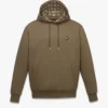 Sweat à capuche en ponte avec patch logo Essential