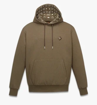 Sweat à capuche en ponte avec patch logo Essential