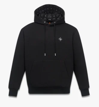 Sweat à capuche en ponte avec patch logo Essential
