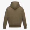Sweat à capuche en ponte avec patch logo Essential