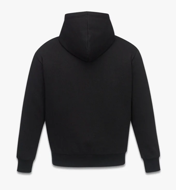 Sweat à capuche en ponte avec patch logo Essential