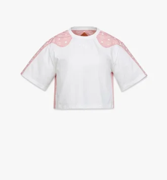 T-shirt court Laurel en coton biologique et monogramme Econyl® T-shirt court Laurel en coton biologique et monogramme Econyl®