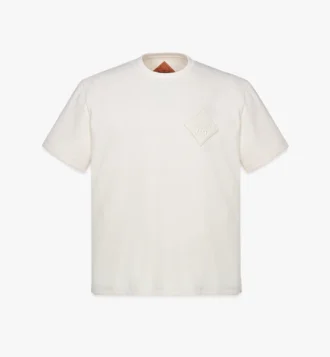 T-shirt en bouclé avec patch logo
