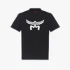 T-shirt en coton biologique avec logo Laurel imprimé T-shirt en coton biologique avec logo Laurel imprimé