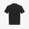 T-shirt en coton biologique avec logo Laurel imprimé T-shirt en coton biologique avec logo Laurel imprimé