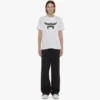 T-shirt en coton biologique avec logo Laurel imprimé T-shirt en coton biologique avec logo Laurel imprimé