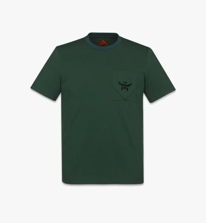 T-shirt Essential à poche et logo en coton biologique T-shirt Essential à poche et logo en coton biologique