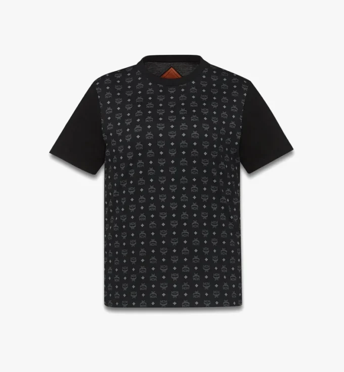 T-shirt à imprimé Monogram en coton biologique